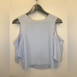 Club Monaco Cold Shoulder Top